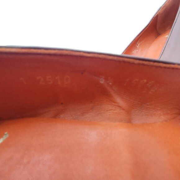 Carmina Shoemaker Women's 6 Brown Leather Cap-toe Dress Pumps Heels Shoes UK 3.5 - Picture 7 of 14